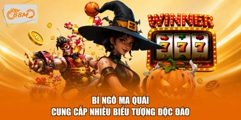 Bí ngô ma quái cung cấp nhiều biểu tượng độc đáo